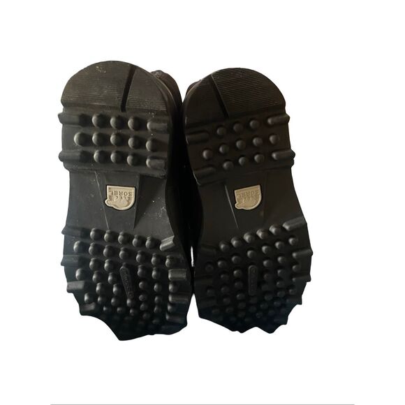 Sorel Mens Black Glacier Waterproof Heavy Duty Winter Snow Boots Size 7 - Picture 4 of 8